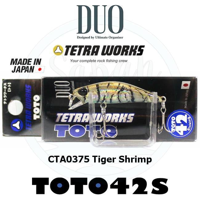 Duo Tetra Works Toto 42 CTA0375 Tiger Shrimp Sahte Balık