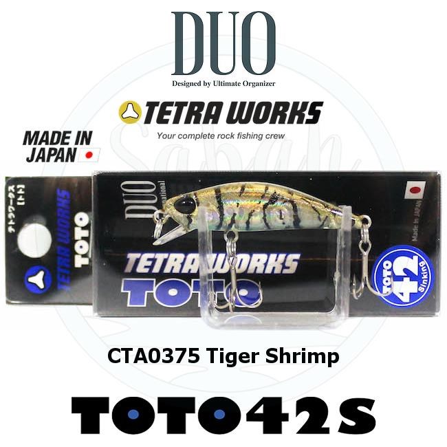Duo Tetra Works Toto 42 CTA0375 Tiger Shrimp