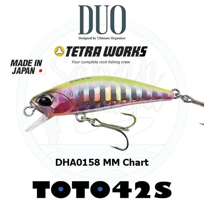 Duo Tetra Works Toto 42 DHA0158 MM Chart