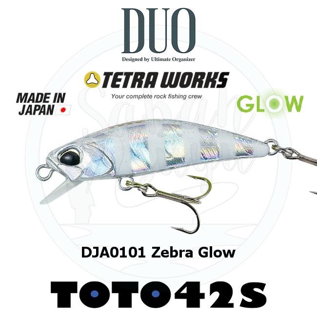 Duo Tetra Works Toto 42 DJA0101 Zebra Glow