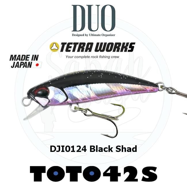 Duo Tetra Works Toto 42 DJI0124 Black Shad