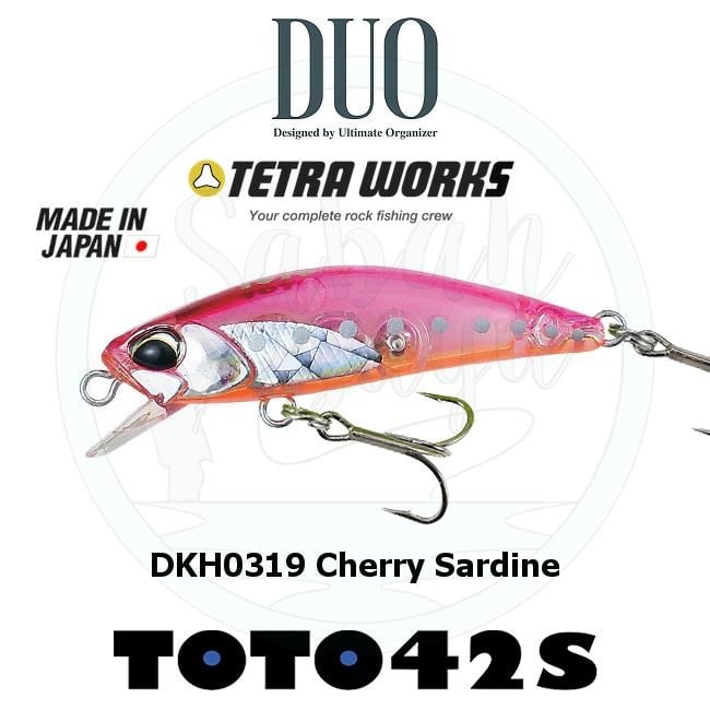 Duo Tetra Works Toto 42 DKH0319 Cherry Sardine