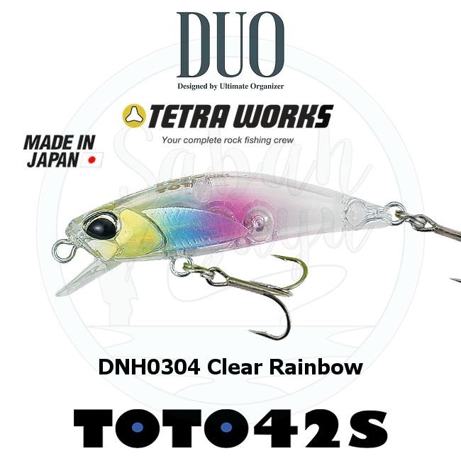 Duo Tetra Works Toto 42 DNH0304 Clear Rainbow