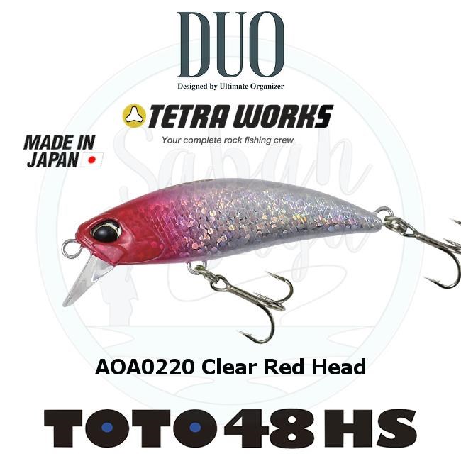 Duo Tetra Works Toto 48HS AOA0220 Astro Red Head