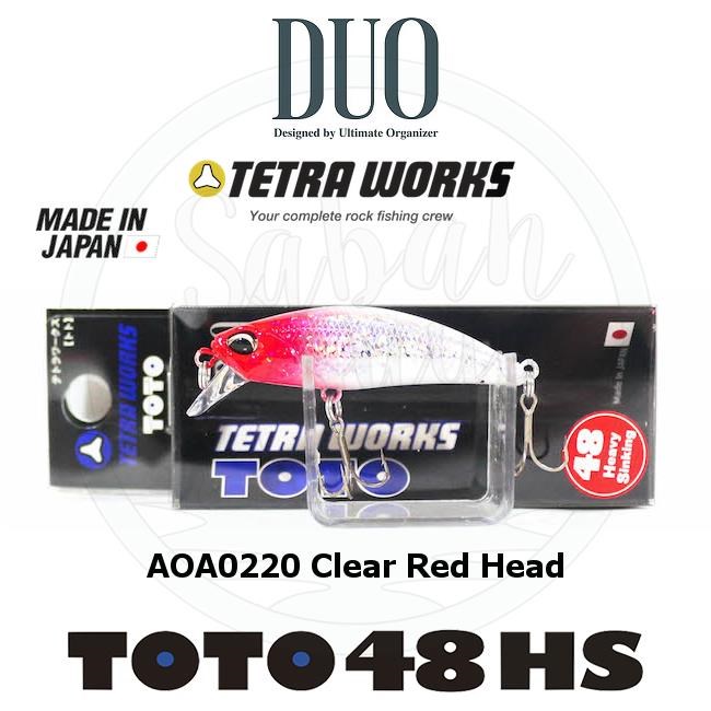Duo Tetra Works Toto 48HS AOA0220 Astro Red Head
