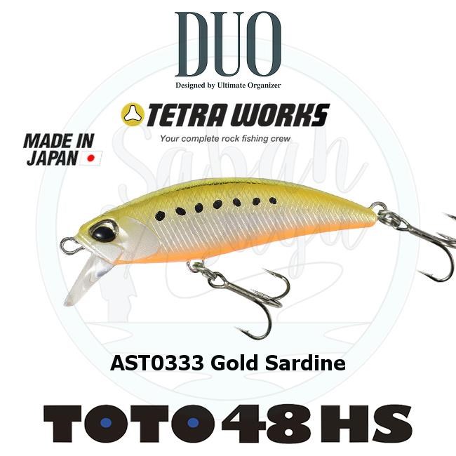 Duo Tetra Works Toto 48HS AST0333 Gold Sardine