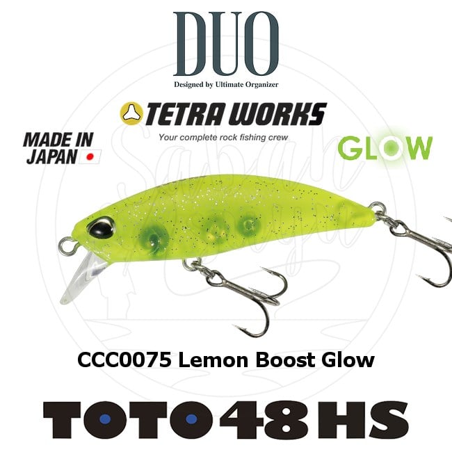 Duo Tetra Works Toto 48HS CCC0075 Lemon Boost Glow