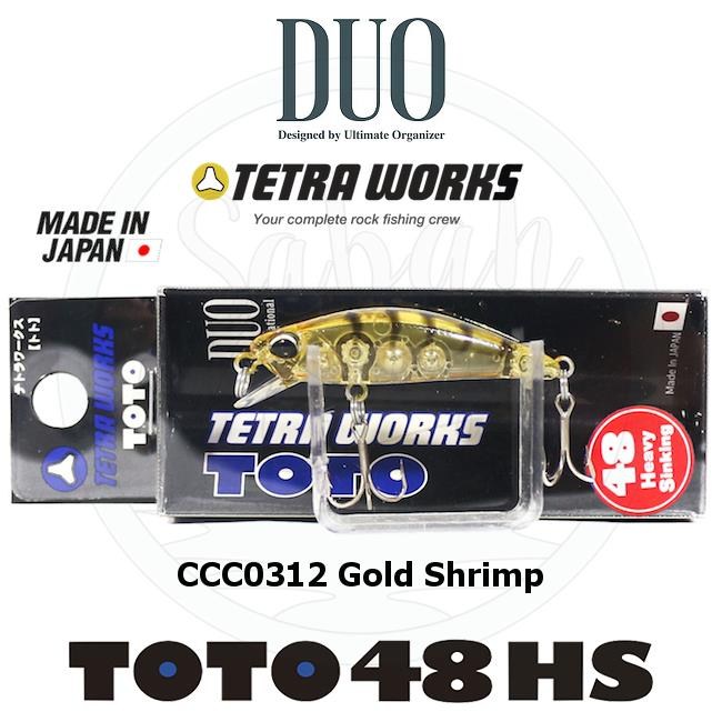 Duo Tetra Works Toto 48HS CCC0312 Gold Shrimp
