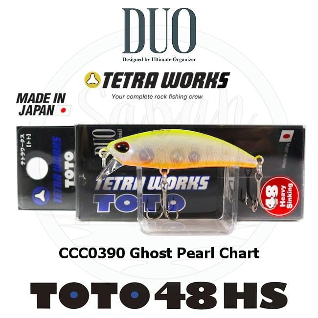 Duo Tetra Works Toto 48HS CCC0390 Ghost Pearl Chart Sahte Balık