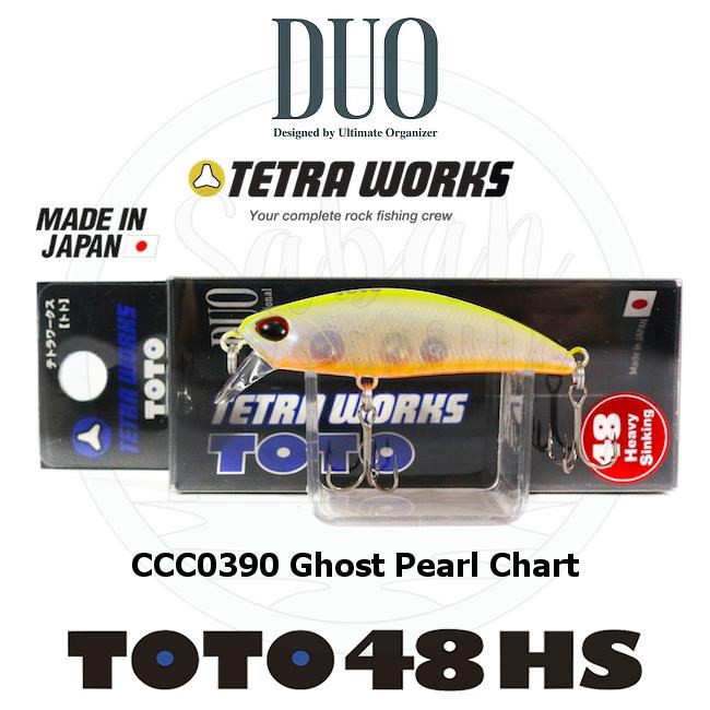 Duo Tetra Works Toto 48HS CCC0390 Ghost Pearl Chart Sahte Balık