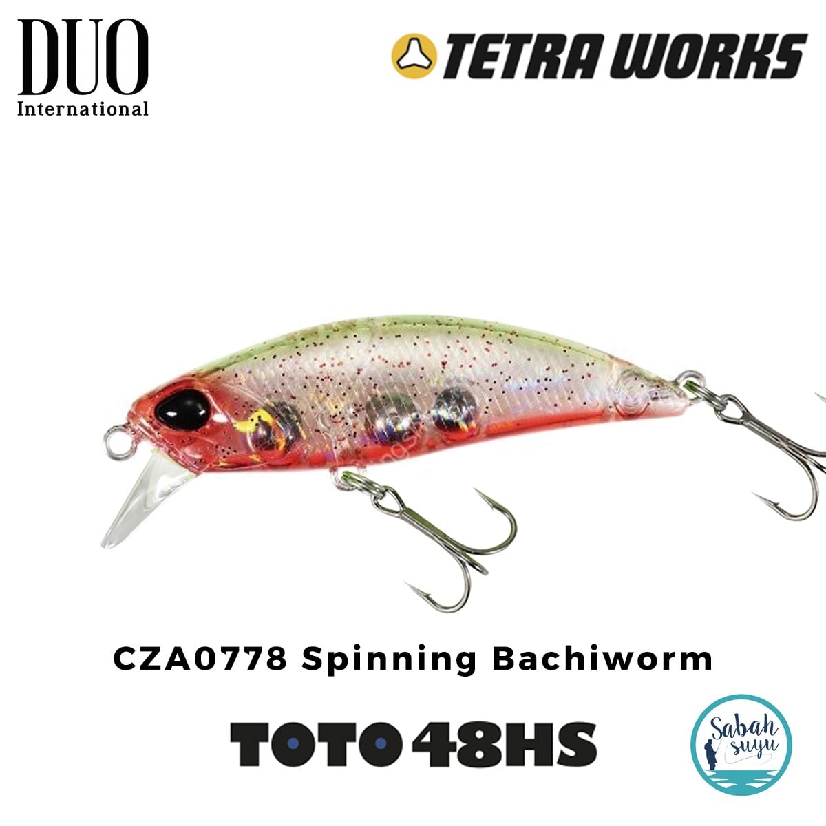 Duo Tetra Works Toto 48HS CZA0778 Spinning Bachiworm