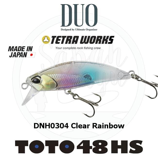 Duo Tetra Works Toto 48HS DNH0304 Clear Rainbow