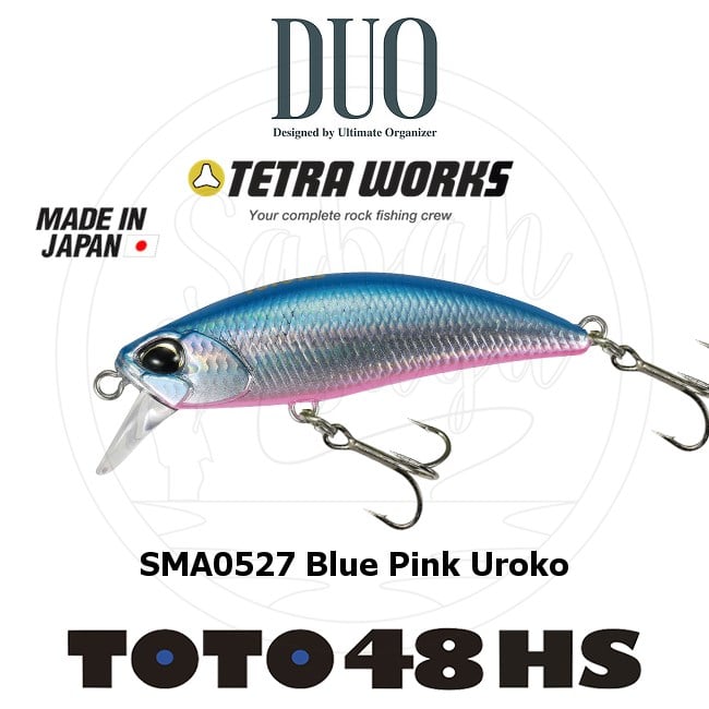 Duo Tetra Works Toto 48HS SMA0527 Blue Pink Uroko