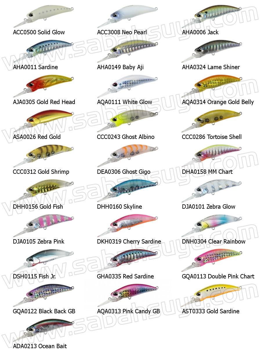 Duo Tetra Works Toto Shad 48S ADA0213 Ocean Bait