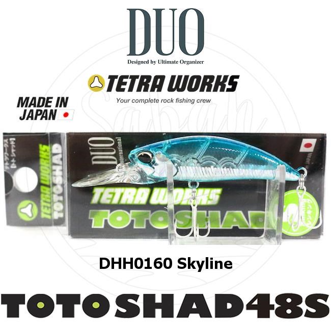 Duo Tetra Works Toto Shad 48S DHH0160 Skyline