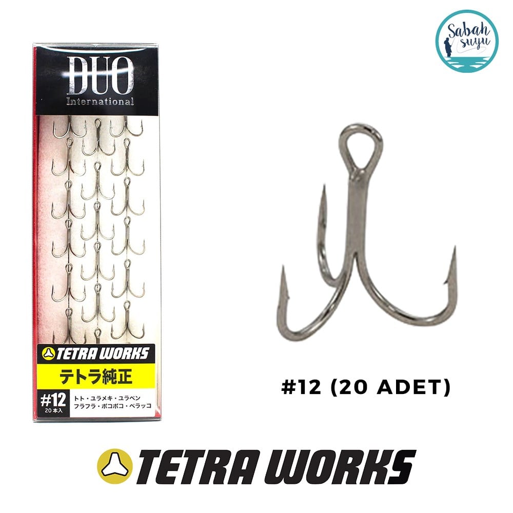 Duo Tetra Works Üçlü İğne #12 (20 Adet)