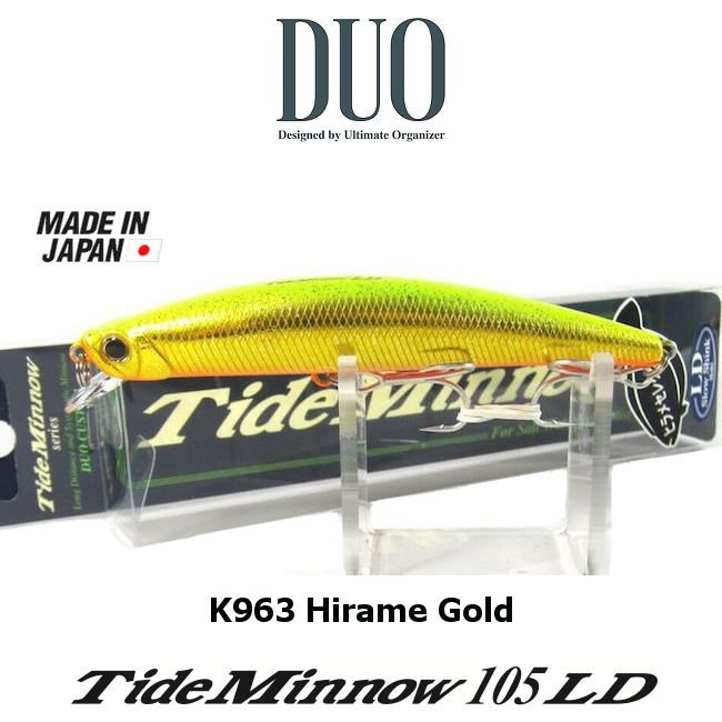Duo Tide Minnow 105 LD K963 Hirame Gold