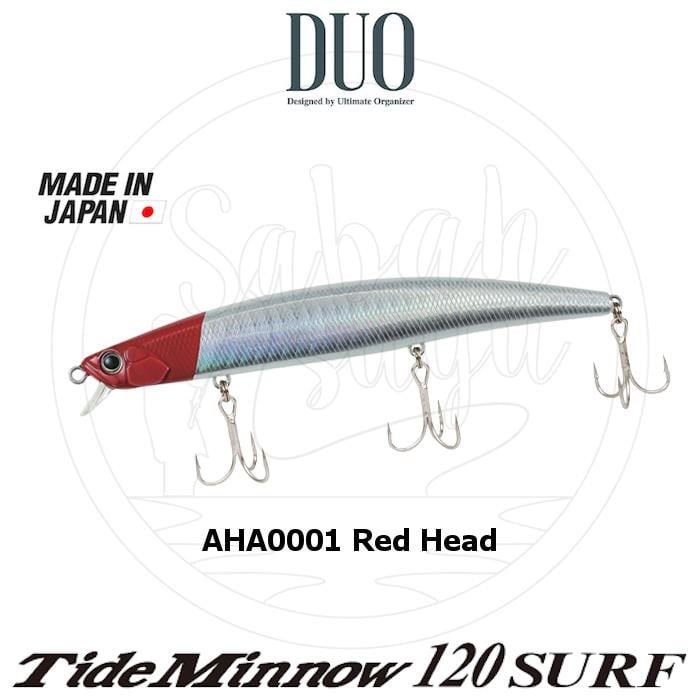 Duo Tide Minnow 120 SURF AHA0001 Red Head