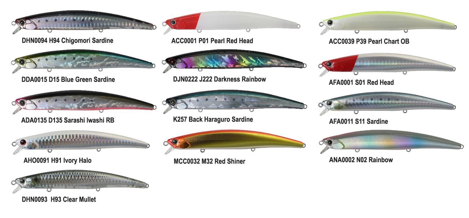 Duo Tide Minnow 120 SURF AHA0001 Red Head