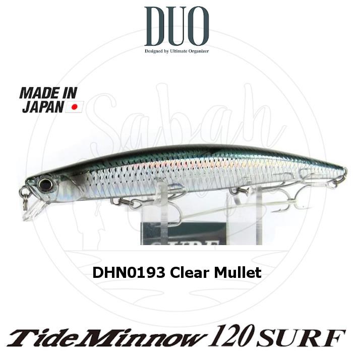Duo Tide Minnow 120 SURF DHN0193 Clear Mullet