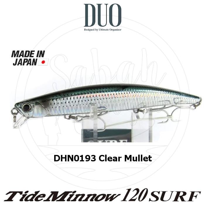 Duo Tide Minnow 120 SURF DHN0193 Clear Mullet