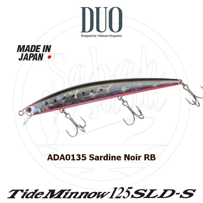 Duo Tide Minnow 125 SLD-S ADA0135 Sardine Noir RB