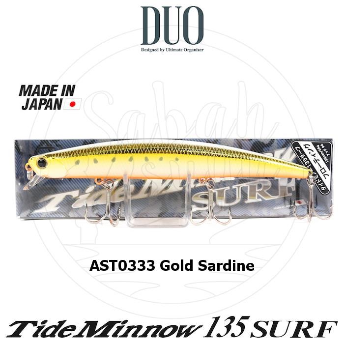 Duo Tide Minnow 135 SURF AST0333 Gold Sardine