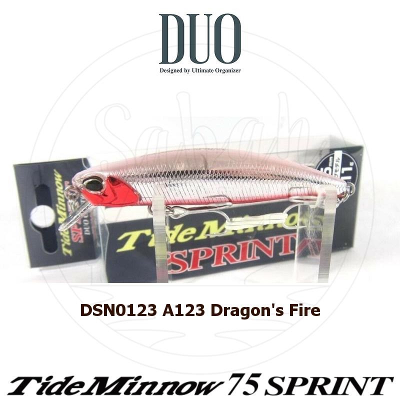 Duo Tide Minnow 75 Sprint A123 Dragons Fire