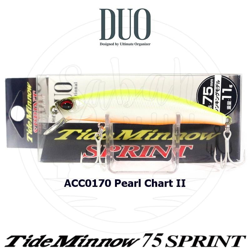 Duo Tide Minnow 75 Sprint ACC0170 Pearl Chart II
