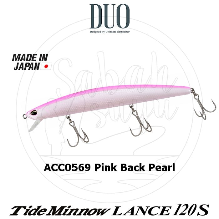 Duo Tide Minnow Lance 120S ACC0569 Pink Back Pearl