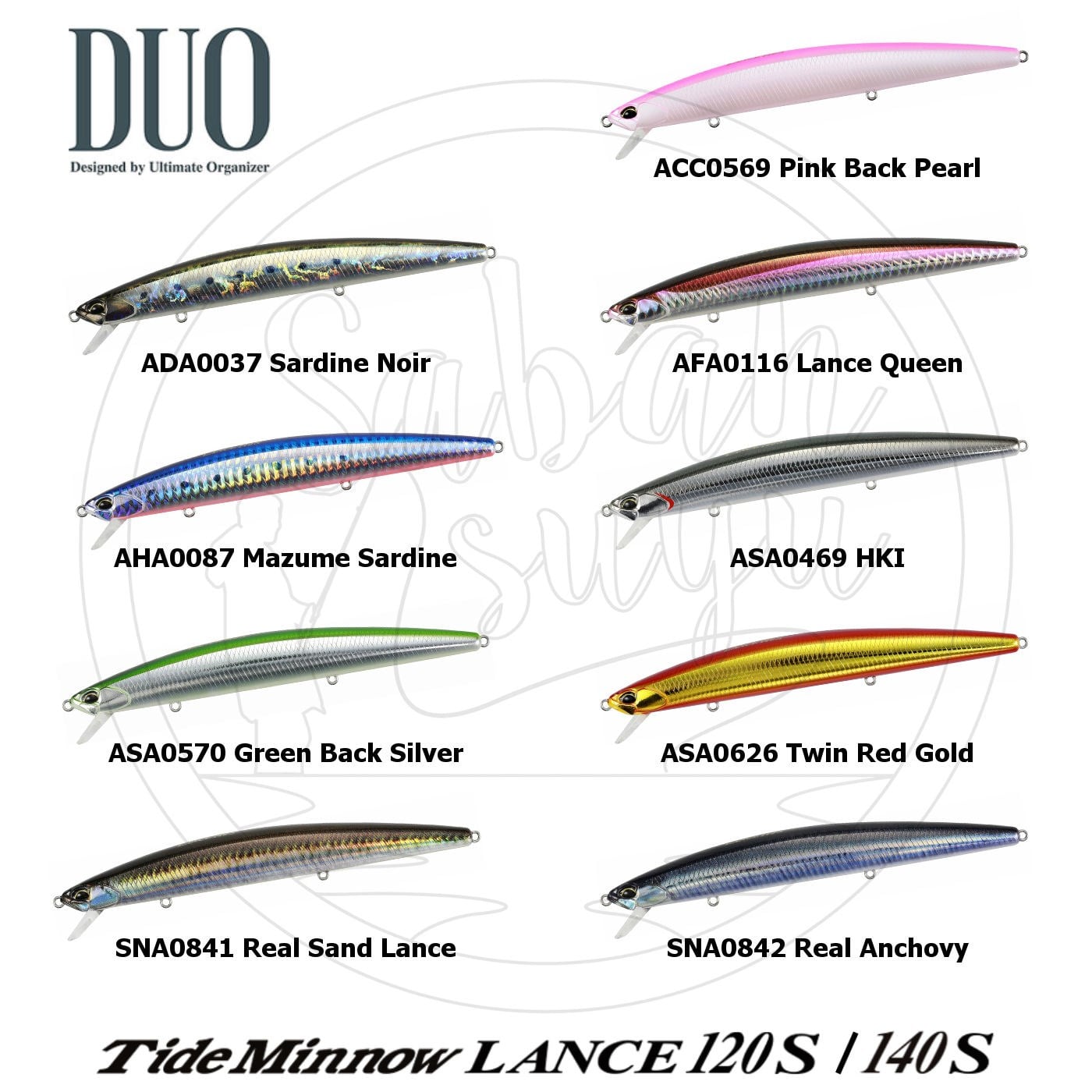 Duo Tide Minnow Lance 140S SNA0841 Real Sand Lance