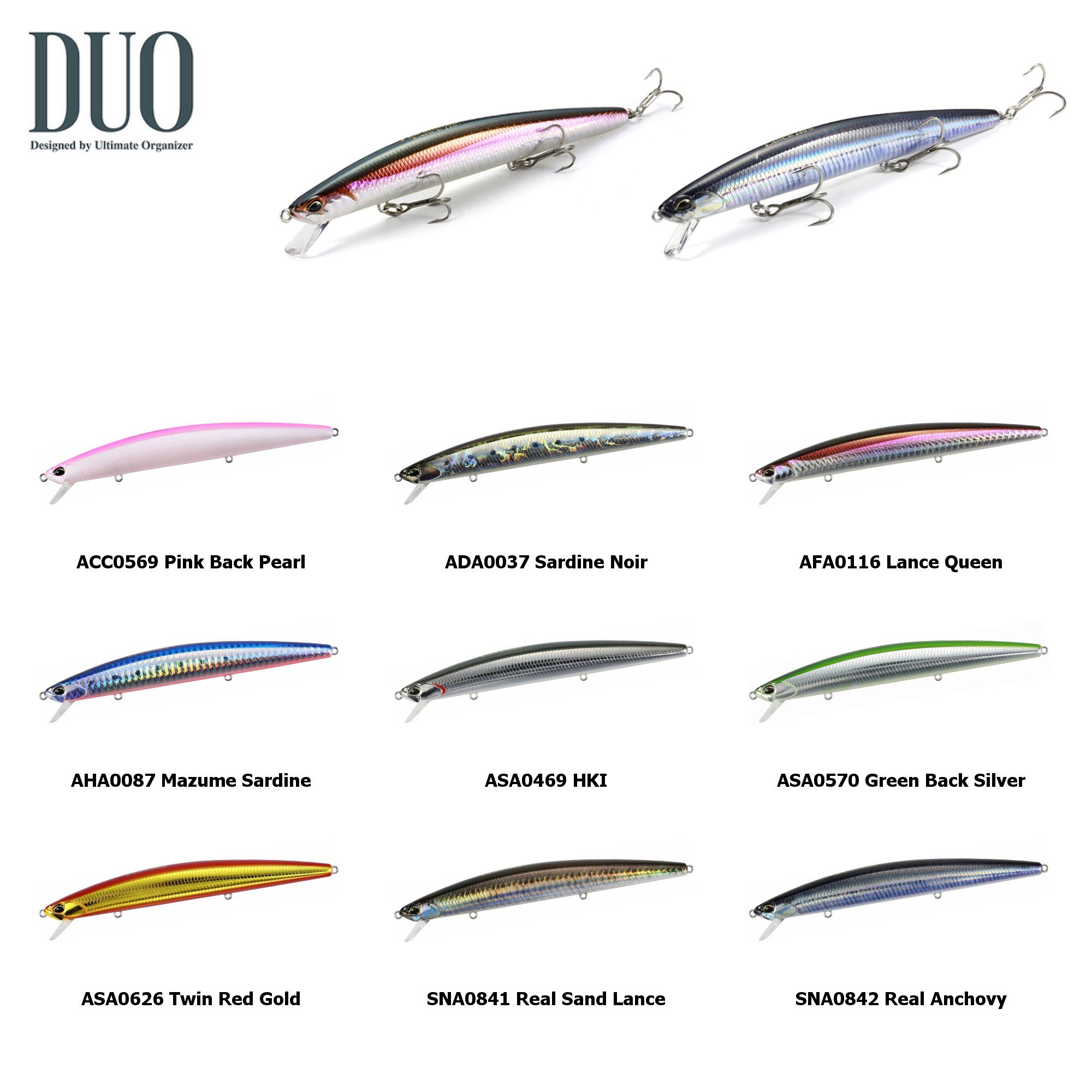 Duo Tide Minnow Lance 160S AFA0116 Lance Queen