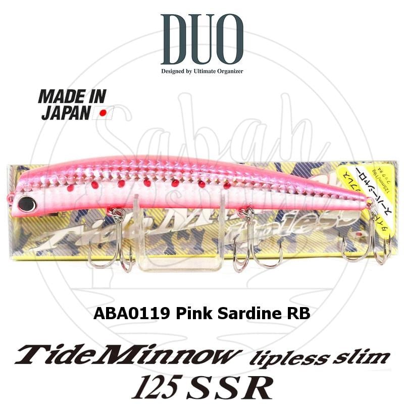 Duo Tide Minnow Lipless Slim 125 SSR ABA0119 Pink Sardine RB