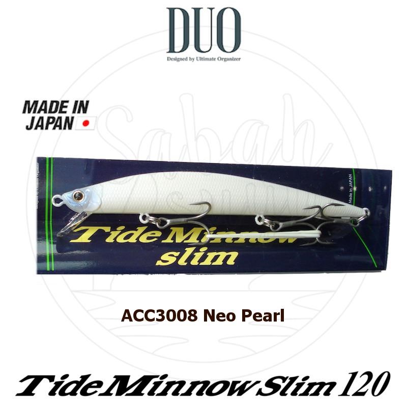 Duo Tide Minnow Slim 120 ACC3008 Neo Pearl