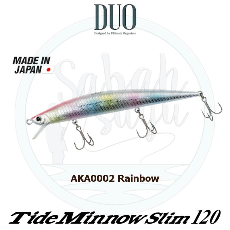 Duo Tide Minnow Slim 120 AKA0002 Rainbow