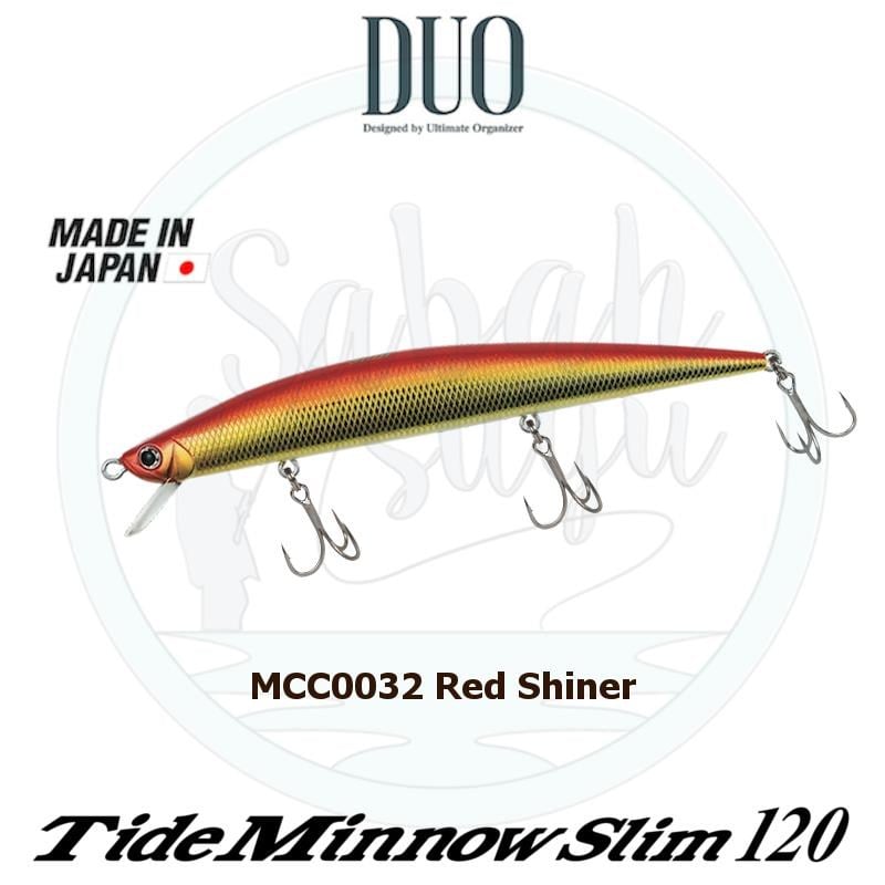 Duo Tide Minnow Slim 120 MCC0032 Red Shiner
