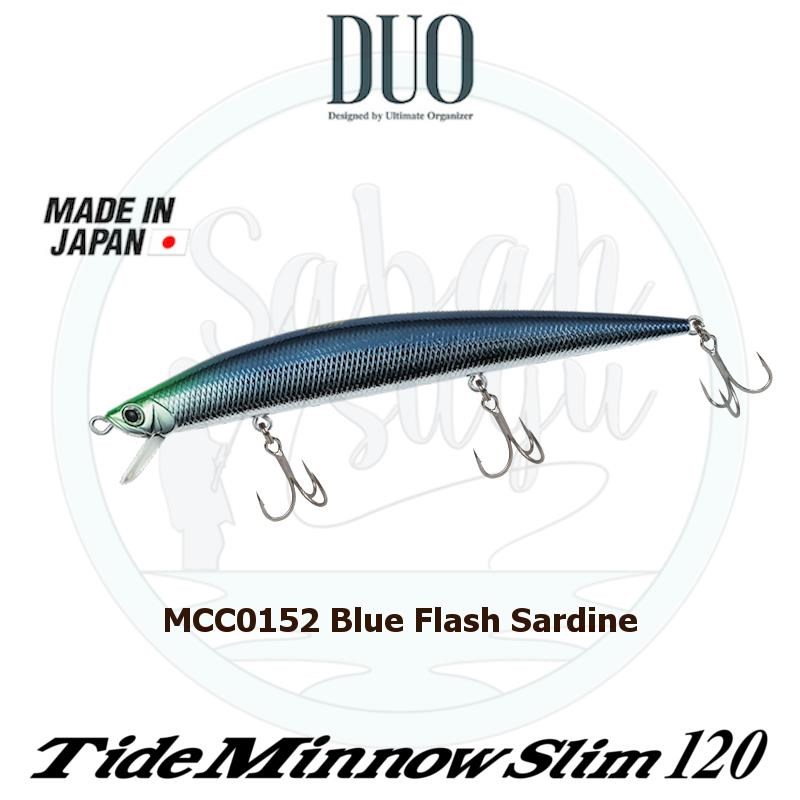Duo Tide Minnow Slim 120 MCC0152 Blue Flash Sardine