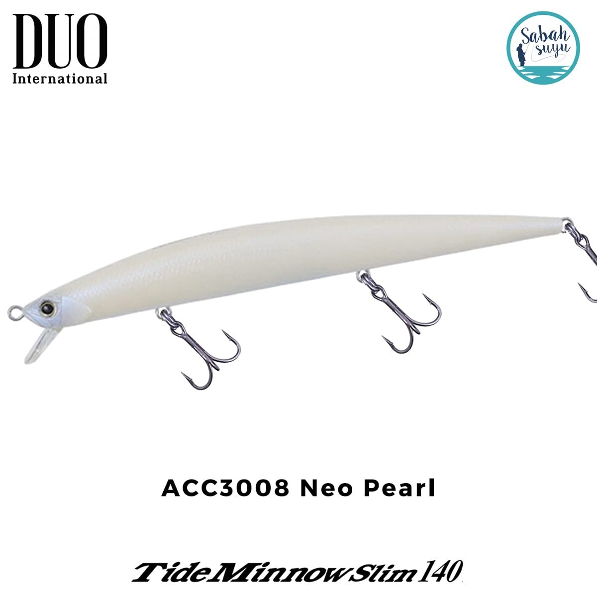 Duo Tide Minnow Slim 140 ACC3008 Neo Pearl