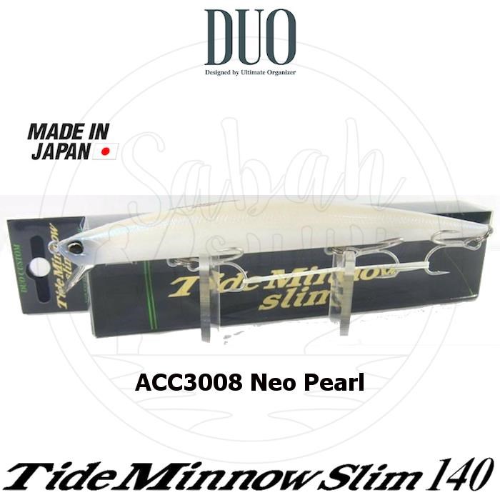 Duo Tide Minnow Slim 140 ACC3008 Neo Pearl