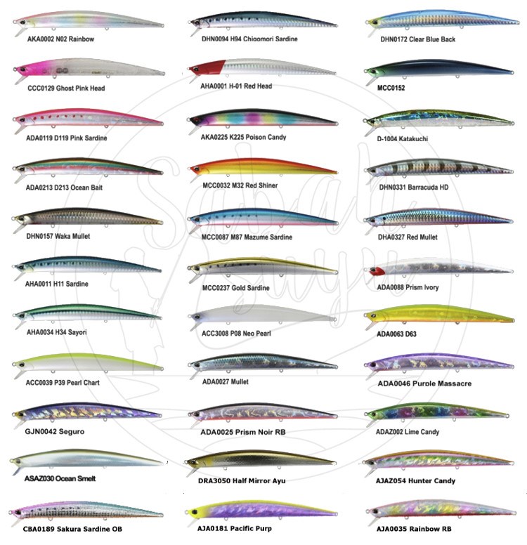 Duo Tide Minnow Slim 140 AHA0263 Green Mackerel