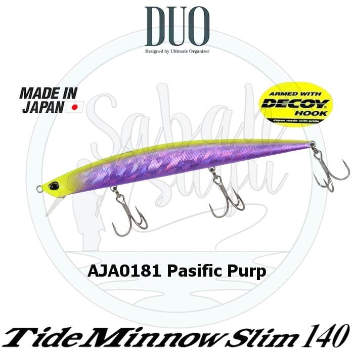 Duo Tide Minnow Slim 140 AJA0181 Pacific Purp