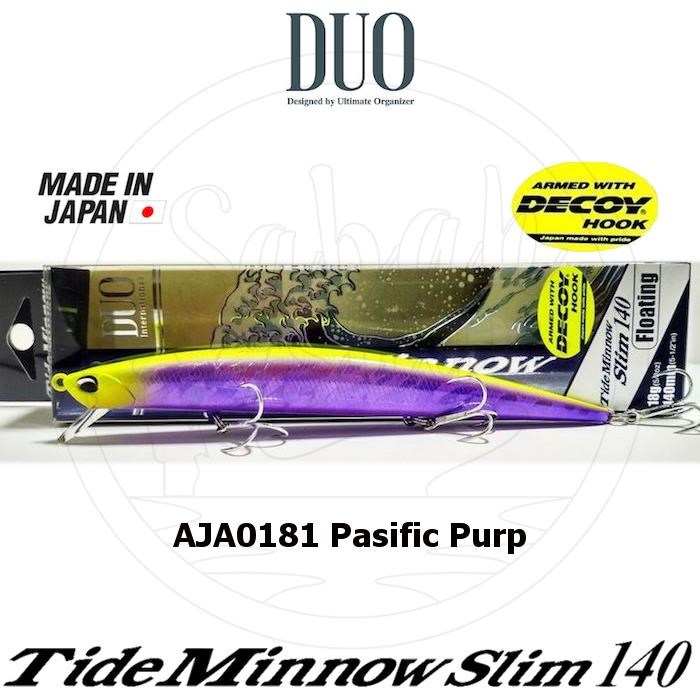 Duo Tide Minnow Slim 140 AJA0181 Pacific Purp