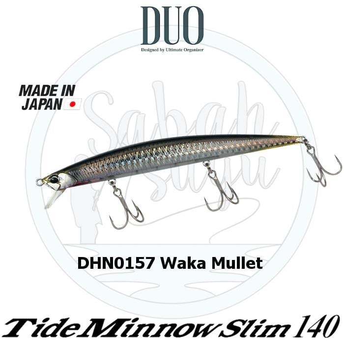 Duo Tide Minnow Slim 140 DHN0157 Waka Mullet