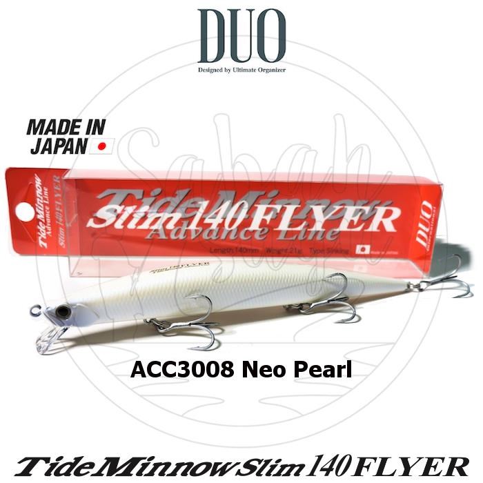 Duo Tide Minnow Slim 140 FLYER ACC3008 Neo Pearl
