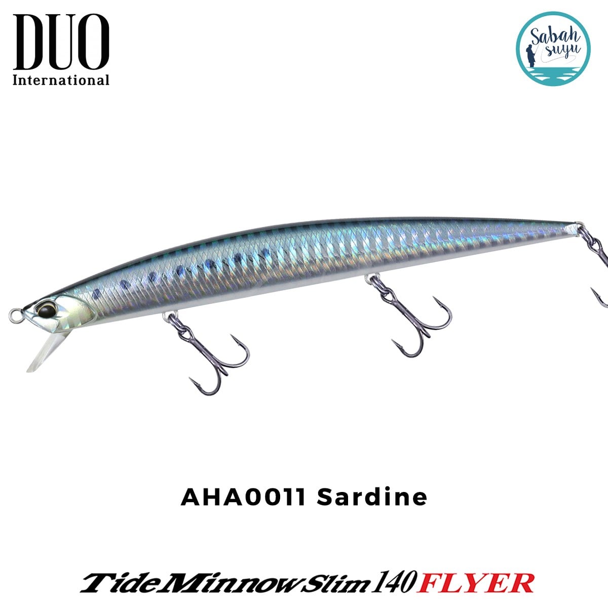 Duo Tide Minnow Slim 140 FLYER AHA0011 Sardine