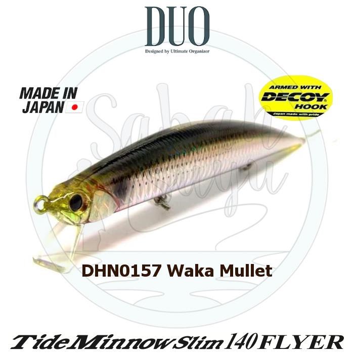 Duo Tide Minnow Slim 140 FLYER DHN0157 Waka Mullet Sahte Balık