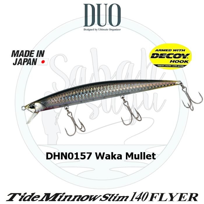 Duo Tide Minnow Slim 140 FLYER DHN0157 Waka Mullet