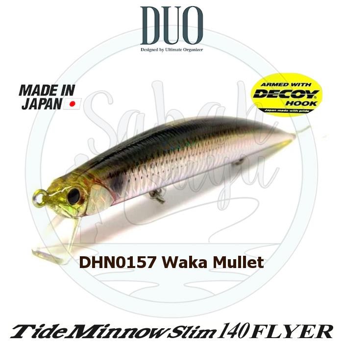 Duo Tide Minnow Slim 140 FLYER DHN0157 Waka Mullet
