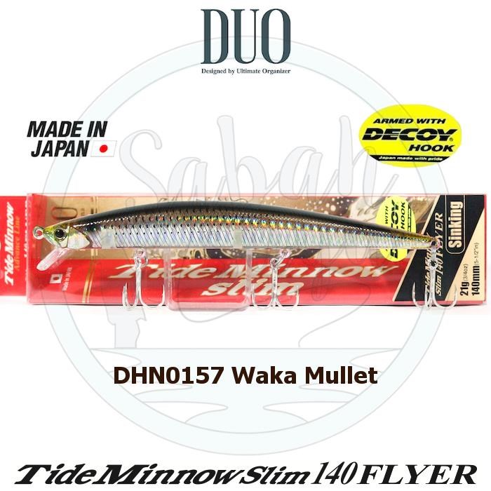 Duo Tide Minnow Slim 140 FLYER DHN0157 Waka Mullet Sahte Balık