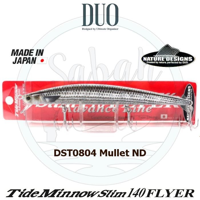 Duo Tide Minnow Slim 140 FLYER DST0804 Mullet ND